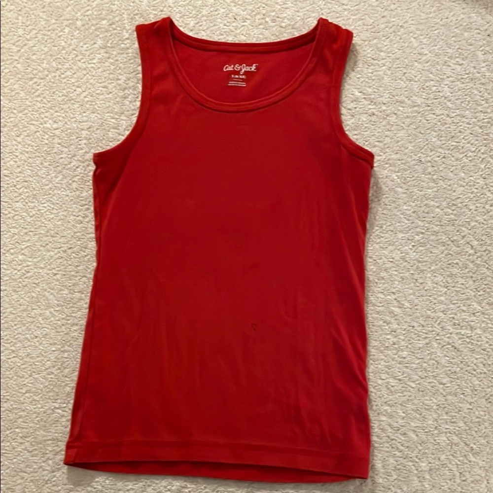 Cat & Jack Red Tank Top